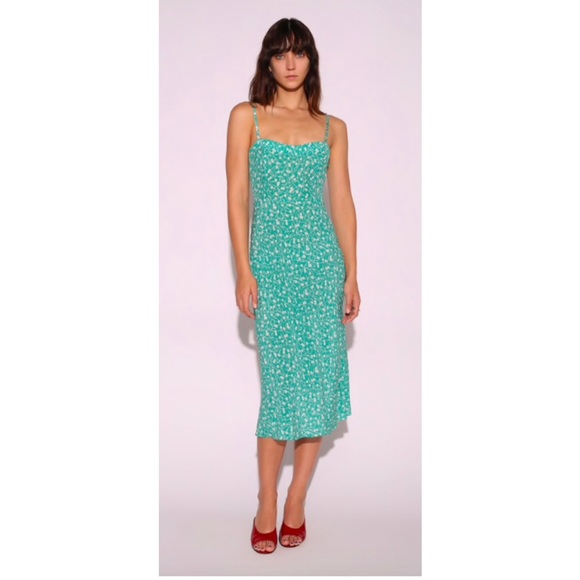 Réalisation Par Amélia Dress in Poison Ivy size small - Picture 1 of 4